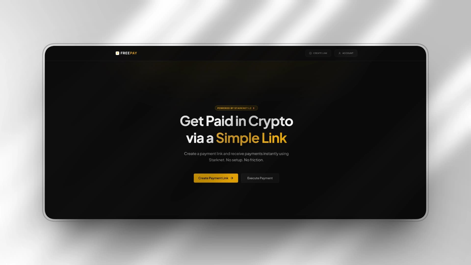 FreePay - Avi | Creative Developer Portfolio